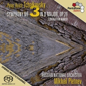 Tschaikowsky - Sinfonie 3 i gruppen MUSIK / SACD / Klassiskt hos Bengans Skivbutik AB (2036550)