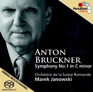 Bruckner - Sinfonie 1 i gruppen MUSIK / SACD / Klassiskt hos Bengans Skivbutik AB (2036569)