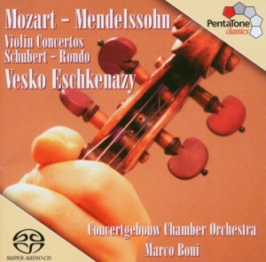 Mozart/Mendelssohn/Schubert - Violin Concertos i gruppen MUSIK / SACD / Klassiskt hos Bengans Skivbutik AB (2036708)