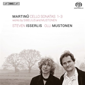 Martinu / Sibelius / Mustonen - Works For Cello And Piano (Sac D) i gruppen MUSIK / SACD / Klassiskt hos Bengans Skivbutik AB (2036743)
