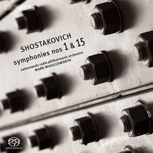 Shostakovich - Symphonies 1&15 (Sacd) i gruppen ÖVRIGT hos Bengans Skivbutik AB (2036937)