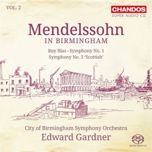 Mendelssohn - In Birmingham i gruppen MUSIK / SACD / Klassiskt hos Bengans Skivbutik AB (2037040)