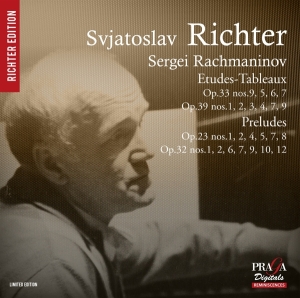 Rachmaninov S. - Etudes-Tableaux Op.33/5-7 & 9 Op.3 i gruppen CD / Klassiskt,Övrigt hos Bengans Skivbutik AB (2037121)