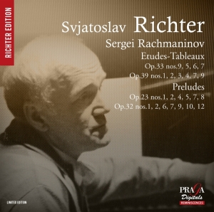 Sviatoslav Richter - Sergei Rachmaninov: Etudes-Tableaux Op. 33 Nos. 9, 5, 6, 7 i gruppen CD / Klassiskt hos Bengans Skivbutik AB (2037121)