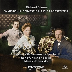 Strauss Richard - Symphonia Domestica i gruppen MUSIK / SACD / Klassiskt hos Bengans Skivbutik AB (2037180)