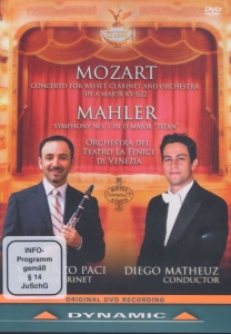 Mozart / Mahler - Concert For Basset Clarinet i gruppen Externt_Lager / Naxoslager hos Bengans Skivbutik AB (2037229)