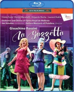 Rossini Gioachino - La Gazzetta (Bd) i gruppen MUSIK / Musik Blu-Ray / Klassiskt hos Bengans Skivbutik AB (2037307)