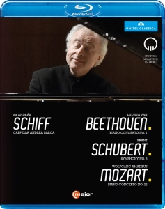 Beethoven / Mozart / Schubert - András Schiff At Mozartwoche (Bd) i gruppen MUSIK / Musik Blu-Ray / Klassiskt hos Bengans Skivbutik AB (2037313)