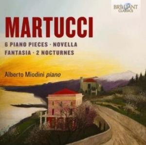 Martucci Giuseppe - 6 Piano Pieces / Novella / Fantasia i gruppen Externt_Lager / Naxoslager hos Bengans Skivbutik AB (2037414)