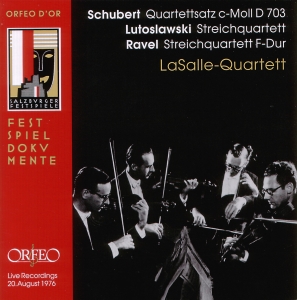 Ravel Maurice / Schubert Franz - String Quartet / String Quartet No. i gruppen Externt_Lager / Naxoslager hos Bengans Skivbutik AB (2040932)