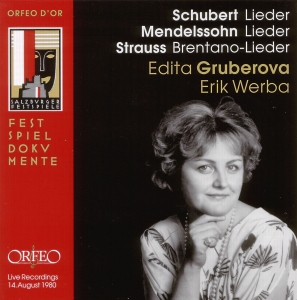 Mendelssohn / Schubert / Strauss - Liederabend i gruppen Externt_Lager / Naxoslager hos Bengans Skivbutik AB (2040935)