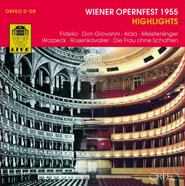 Various - Vienna Opera Festival 1955, Highlig i gruppen CD / Toppsäljare hos Bengans Skivbutik AB (2040960)