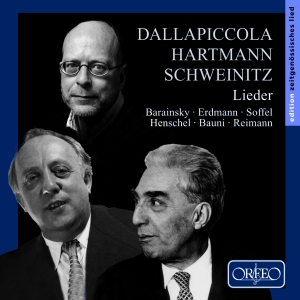 Dallapiccola / Hartmann / Schweinit - Lieder i gruppen Externt_Lager / Naxoslager hos Bengans Skivbutik AB (2042658)