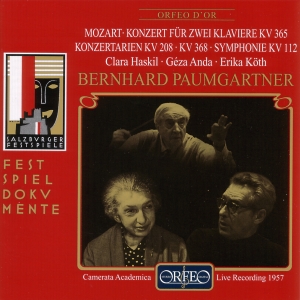 Mozart W A - Piano Concerto No. 10 For 2 Pianos i gruppen Externt_Lager / Naxoslager hos Bengans Skivbutik AB (2042669)