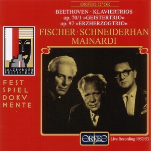 Beethoven Ludwig Van - Piano Trios Nos. 5 & 7 i gruppen Externt_Lager / Naxoslager hos Bengans Skivbutik AB (2042685)