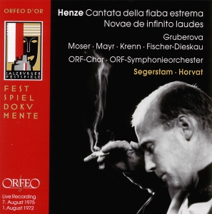 Henze H W - Cantata Della Fiaba Estrema i gruppen Externt_Lager / Naxoslager hos Bengans Skivbutik AB (2042696)