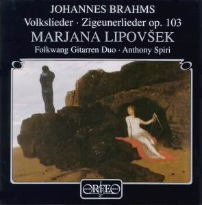 Brahms Johannes - Volkslieder / Zigeunerlieder i gruppen CD / Klassiskt hos Bengans Skivbutik AB (2043725)