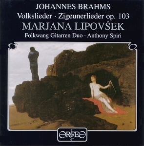 Brahms Johannes - Volkslieder / Zigeunerlieder i gruppen Externt_Lager / Naxoslager hos Bengans Skivbutik AB (2043725)
