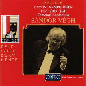 Haydn Joseph - Symphonies Nos. 103 & 104 i gruppen Externt_Lager / Naxoslager hos Bengans Skivbutik AB (2043752)
