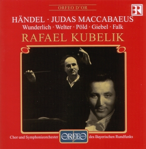 Händel G F - Judas Maccabaeus i gruppen Externt_Lager / Naxoslager hos Bengans Skivbutik AB (2043757)
