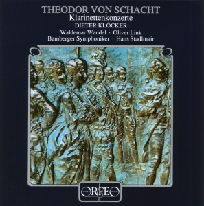 Schacht Theodor Von - Clarinet Concertos i gruppen CD / Klassiskt hos Bengans Skivbutik AB (2044530)