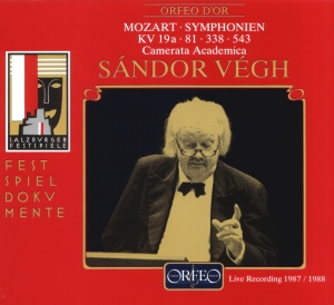 Mozart W A - Symphonies Nos. 34 & 39 i gruppen Externt_Lager / Naxoslager hos Bengans Skivbutik AB (2044543)