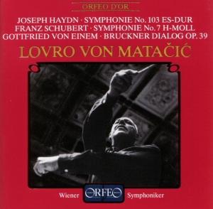 Haydn Joseph / Schubert Franz - Symphony No. 103 'Drum Roll' / Symp i gruppen Externt_Lager / Naxoslager hos Bengans Skivbutik AB (2045563)