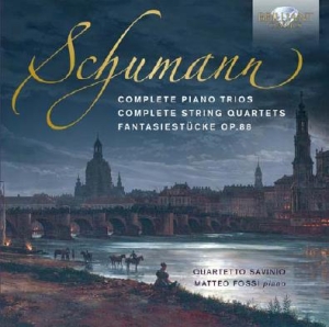 Schumann Robert - Complete Piano Trios & String Quart i gruppen Externt_Lager / Naxoslager hos Bengans Skivbutik AB (2055656)