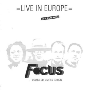 Focus - Live In Europe - Ltd.Ed. i gruppen CD / Pop-Rock hos Bengans Skivbutik AB (2060997)