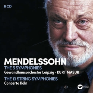 Kurt Masur - Mendelssohn: The Complete Symp i gruppen ÖVRIGT / Övrigt / aub hos Bengans Skivbutik AB (2062505)