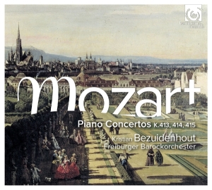 Kristian Bezuidenhout - Mozart Piano Concertos K. 413, 414, 415 i gruppen CD / Klassiskt,Övrigt hos Bengans Skivbutik AB (2070001)