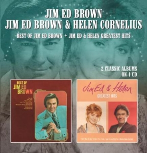 Brown Jim Ed & Helen Cornelius - Best Of Jim Ed Brown / Jim Ed & Hel i gruppen CD / Country hos Bengans Skivbutik AB (2070825)