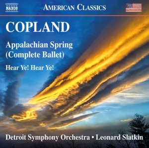 Detroit Symphony Orchestra / Slatki - Appalachian Spring i gruppen CD / Klassiskt hos Bengans Skivbutik AB (2071650)