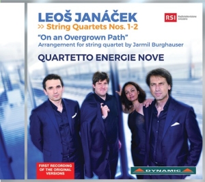 Quartetto Energie Nove - String Quartets Nos. 1-2 i gruppen Externt_Lager / Naxoslager hos Bengans Skivbutik AB (2072065)