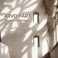 Latvian Radio Choir / Klava Sigvar - Da Pacem Domine i gruppen Externt_Lager / Naxoslager hos Bengans Skivbutik AB (2072129)