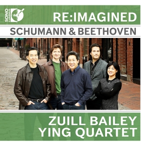 Ying Quartet / Bailey Zuill - Schumann & Beethoven For Cello Quin i gruppen Externt_Lager / Naxoslager hos Bengans Skivbutik AB (2072197)
