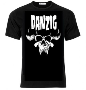Danzig - Danzig T-Shirt Logo Skull i gruppen ÖVRIGT / Merchandise hos Bengans Skivbutik AB (2094009)