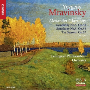 Glazunov Alexander - Symphony No.4 & 5/Seasons i gruppen CD / Klassiskt,Övrigt hos Bengans Skivbutik AB (2099427)