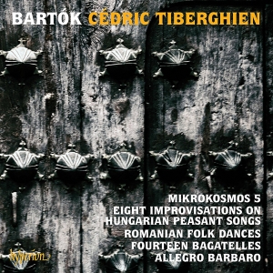 Tiberghien Cedric - Mikrokosmos 5 & Other Piano Music i gruppen Externt_Lager / Naxoslager hos Bengans Skivbutik AB (2100279)