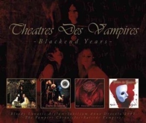 Theatres Des Vampires - Blackened Years (4Cd) i gruppen CD / Nyheter / Hårdrock/ Heavy metal hos Bengans Skivbutik AB (2100457)