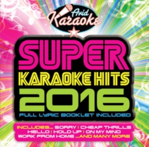 Blandade Artister - Super Karaoke Hits 2016Á i gruppen CD / Pop-Rock hos Bengans Skivbutik AB (2103313)