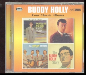 Holly Buddy - Four Classic Albums i gruppen CD / Pop-Rock hos Bengans Skivbutik AB (2103315)