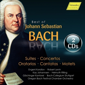Oregon Bach Festival Chamber Orches - Best Of Johann Sebastian Bach i gruppen Externt_Lager / Naxoslager hos Bengans Skivbutik AB (2108918)