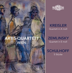 Artis-Quartett Wie - Kreisler, Zemlinsky & Schulhoff i gruppen Externt_Lager / Naxoslager hos Bengans Skivbutik AB (2109343)