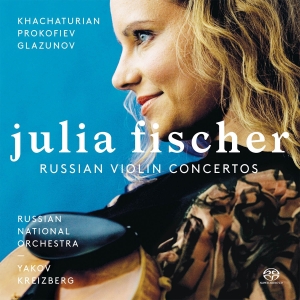 Julia Fischer Russian National Orc - Russian Violin Concertos i gruppen MUSIK / SACD / Klassiskt hos Bengans Skivbutik AB (2109360)