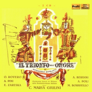 Orchestra Lirica Di Milano Carlo M - Il Trionfo Dell'onore i gruppen Externt_Lager / Naxoslager hos Bengans Skivbutik AB (2109780)