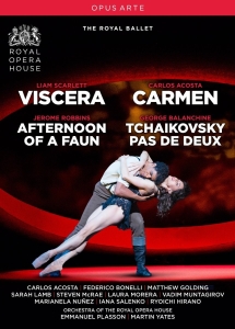 Royal Opera House - Viscera, Carmen, Afternoon Of A Fau i gruppen MUSIK / Musik Blu-Ray / Klassiskt hos Bengans Skivbutik AB (2109808)