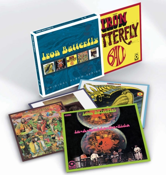 Iron Butterfly - Original Album Series i gruppen CD / Rock hos Bengans Skivbutik AB (2116816)