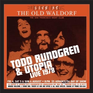 Rundgren Todd & Utopia - Live At The Old Waldorf i gruppen VINYL / Rock hos Bengans Skivbutik AB (2168004)
