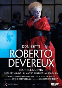 Mariella Devia Marco Caria Silvia - Roberto Devereux (Dvd) i gruppen Externt_Lager / Naxoslager hos Bengans Skivbutik AB (2168117)